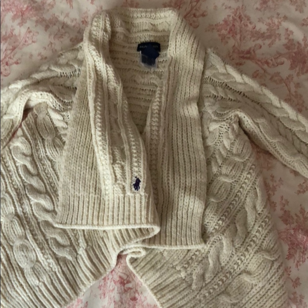 Girls knitted sweater jacket